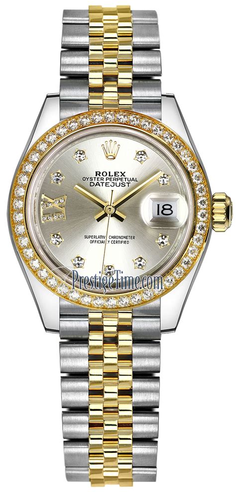 silver watches rolex woemn|rolex lady datejust price.